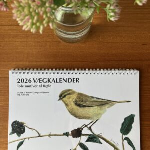 2026 Vægkalender Fugle